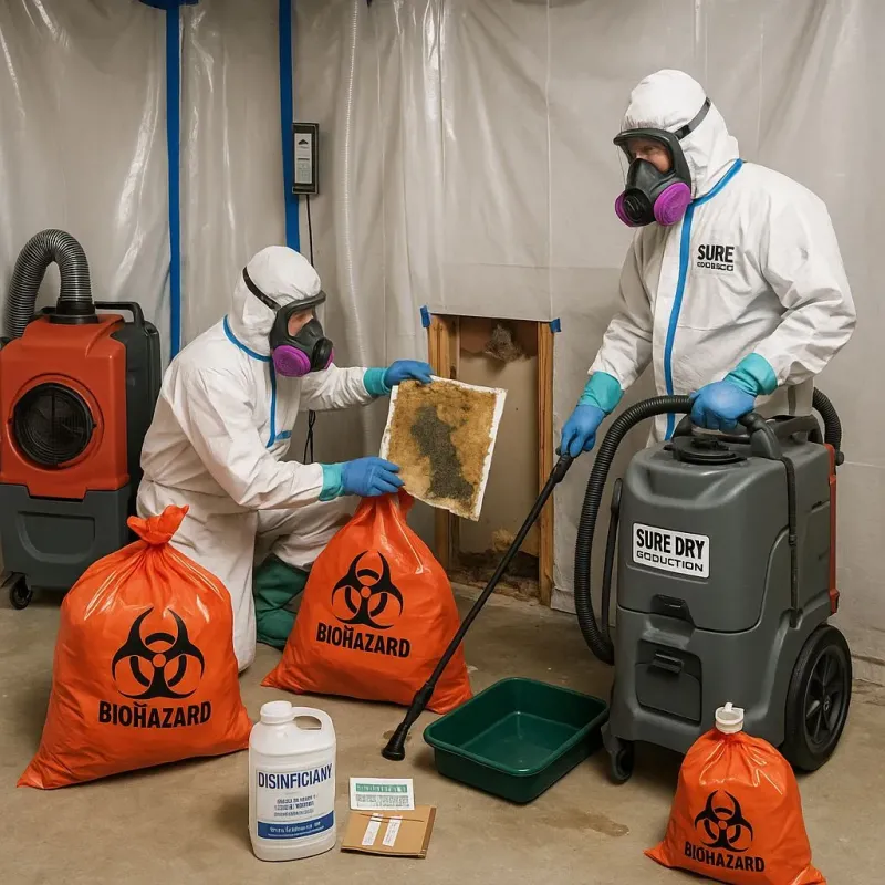 Contaminated Water Handling Protocols process in Hartville, OH