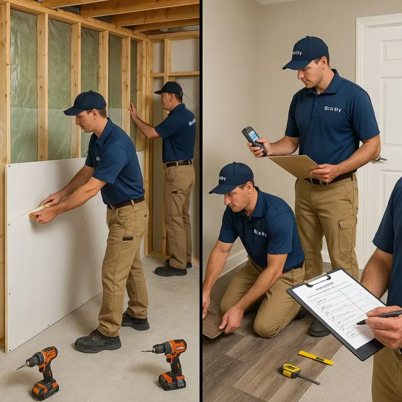 Repairs and Reconstruction process in Hartville, OH
