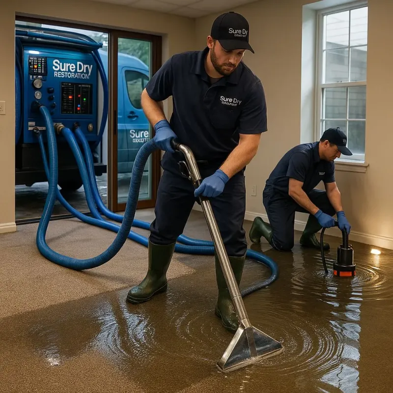 Water Extraction and Removal process in Hartville, OH